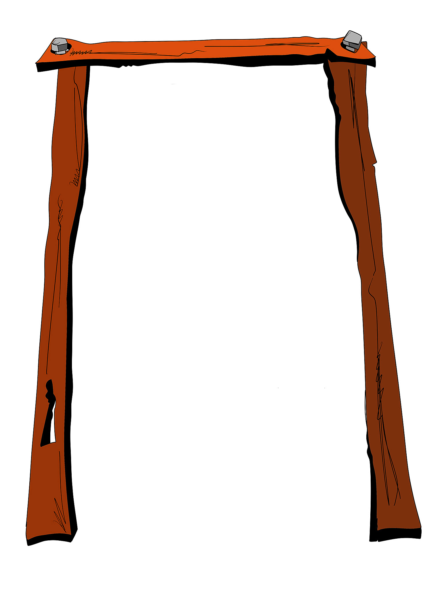 Grave box ground frames, authored Carny Island artwork
