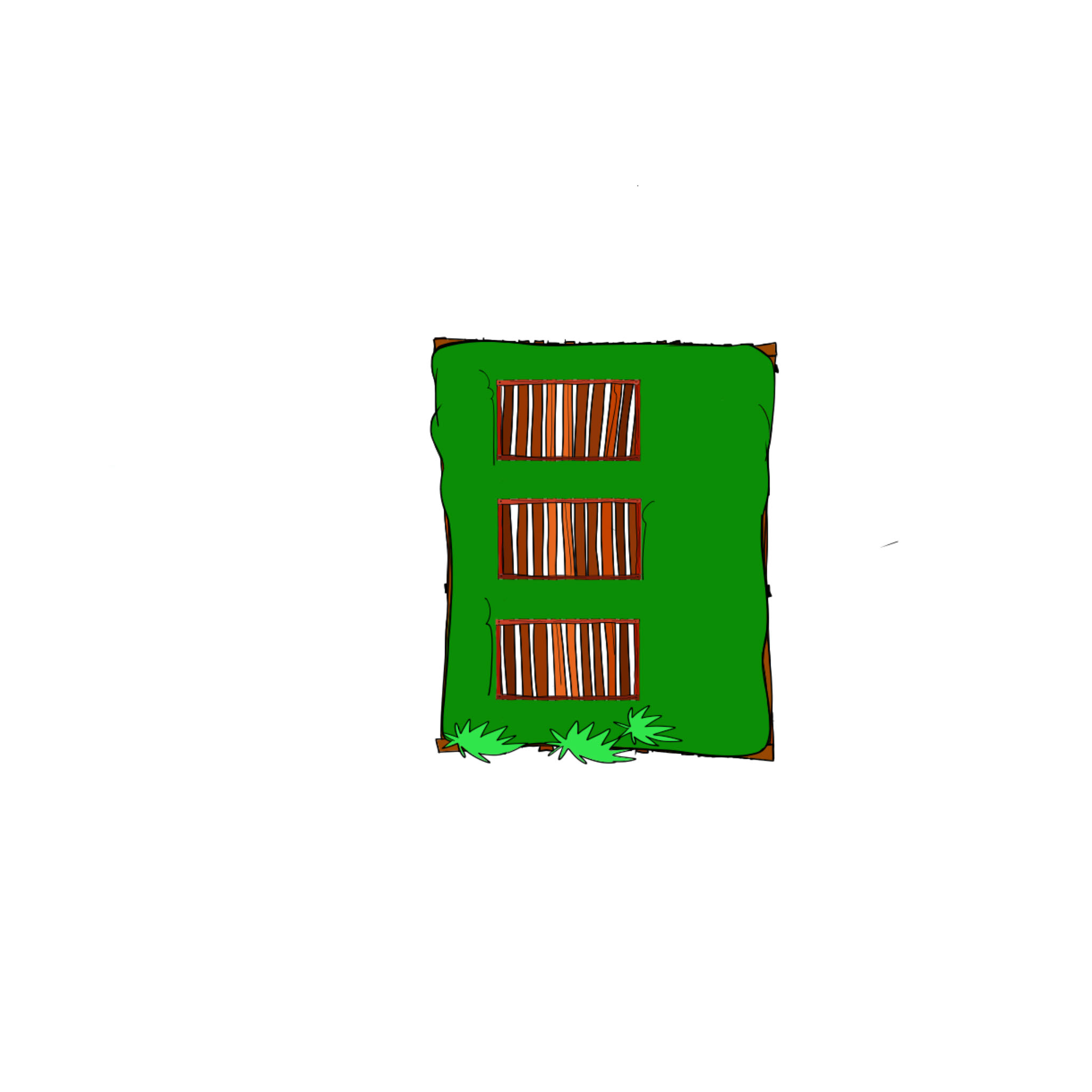 Gravebox ground frame guide, authored Carny Island artwork
