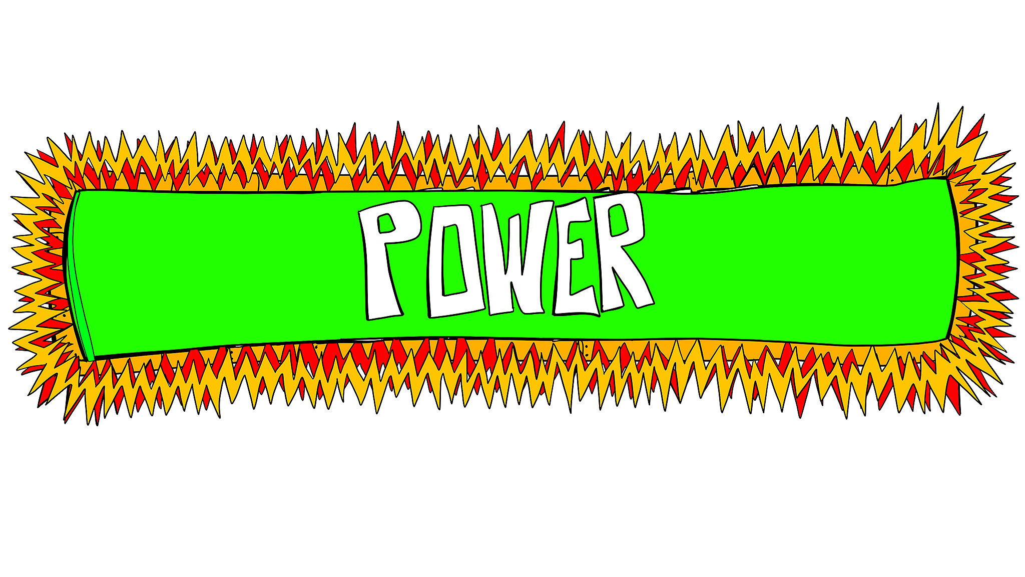 Interface activation, authored Carny Island artwork