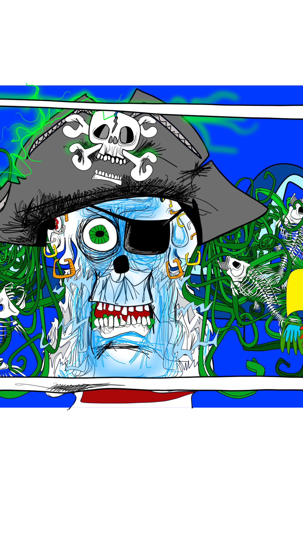 Jolly Shrift, authored Carny Island artwork