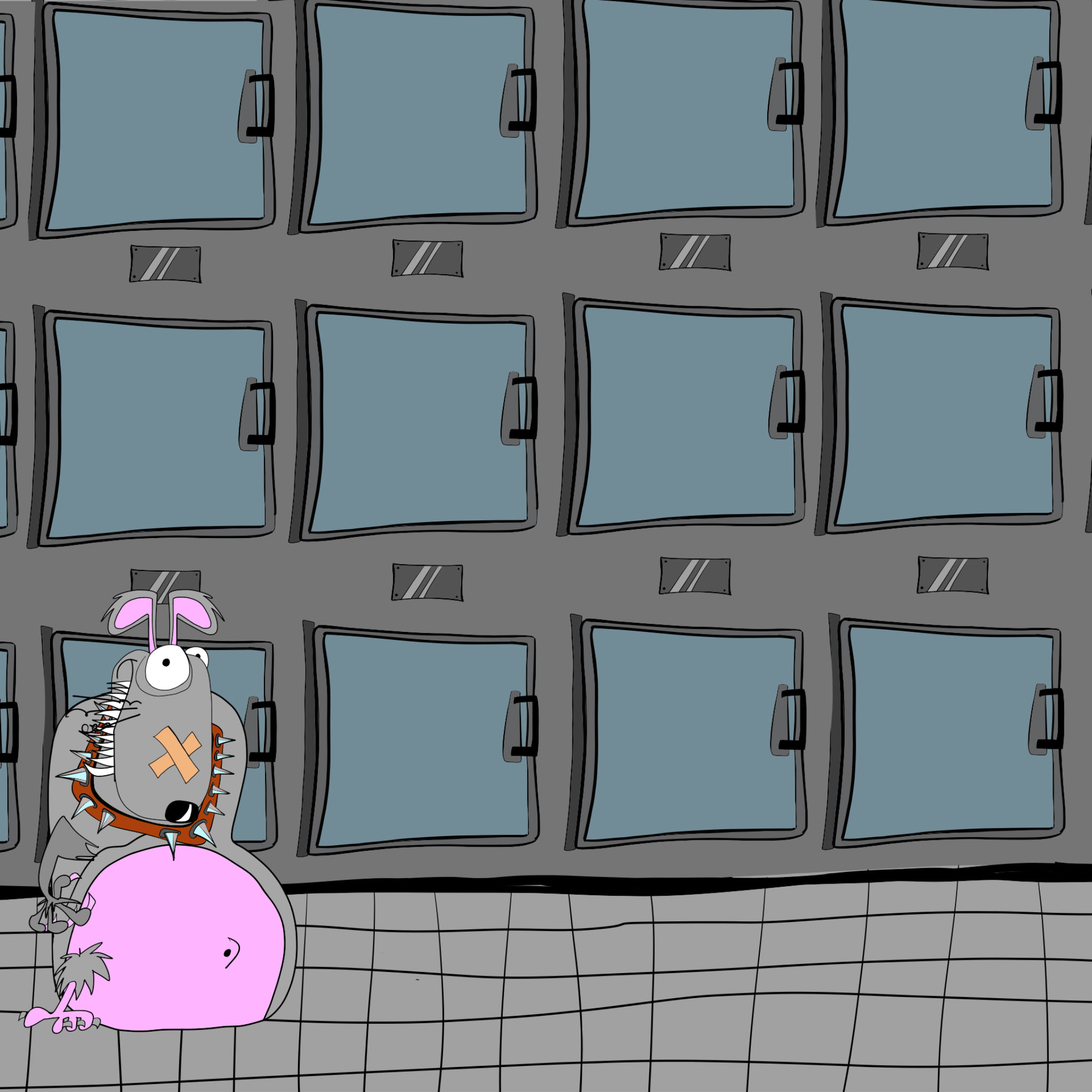 Mongril and mrs vinnie copy 6, authored Carny Island artwork
