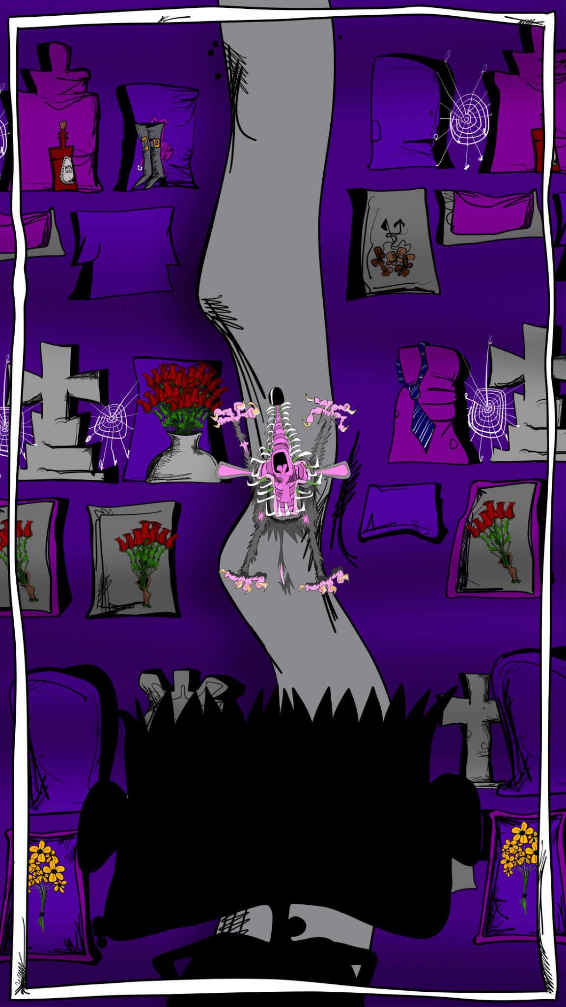 Mongril attacks, authored Carny Island artwork