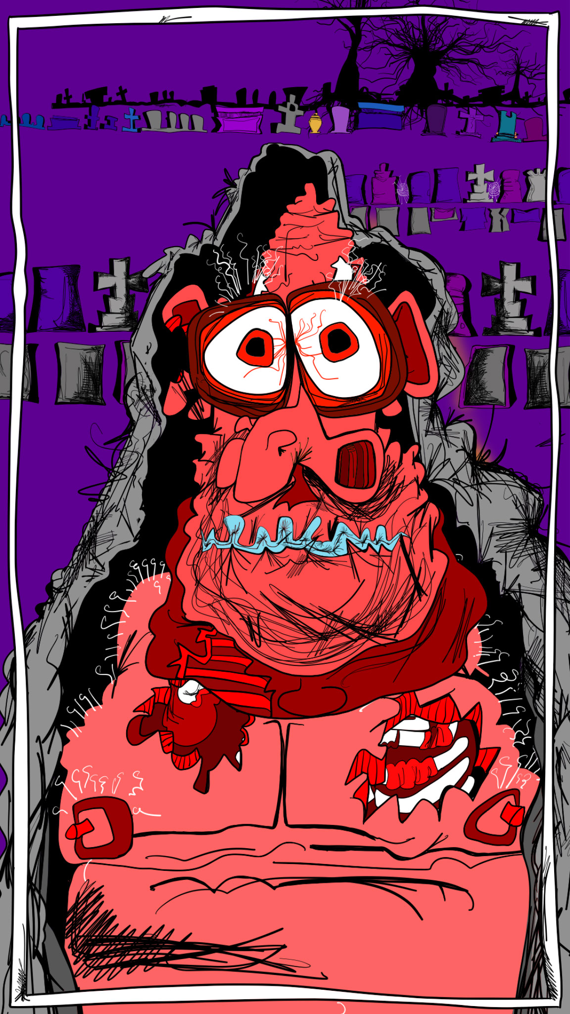 Red Shrifter, authored Carny Island artwork