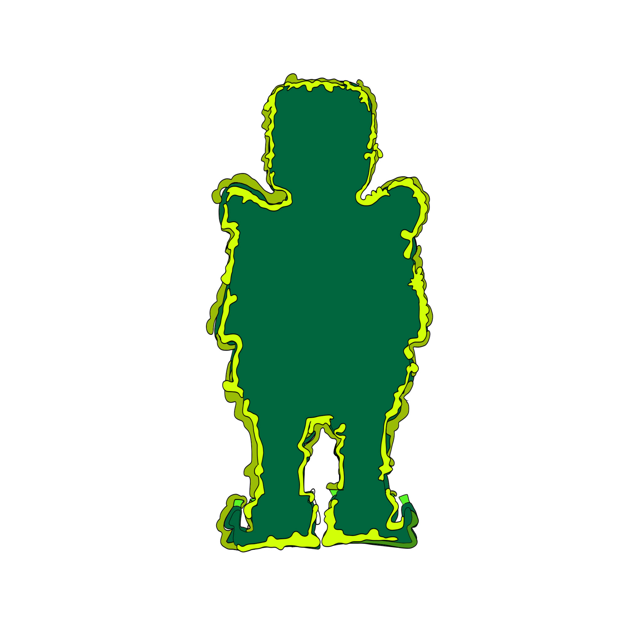 Slime, authored Carny Island artwork