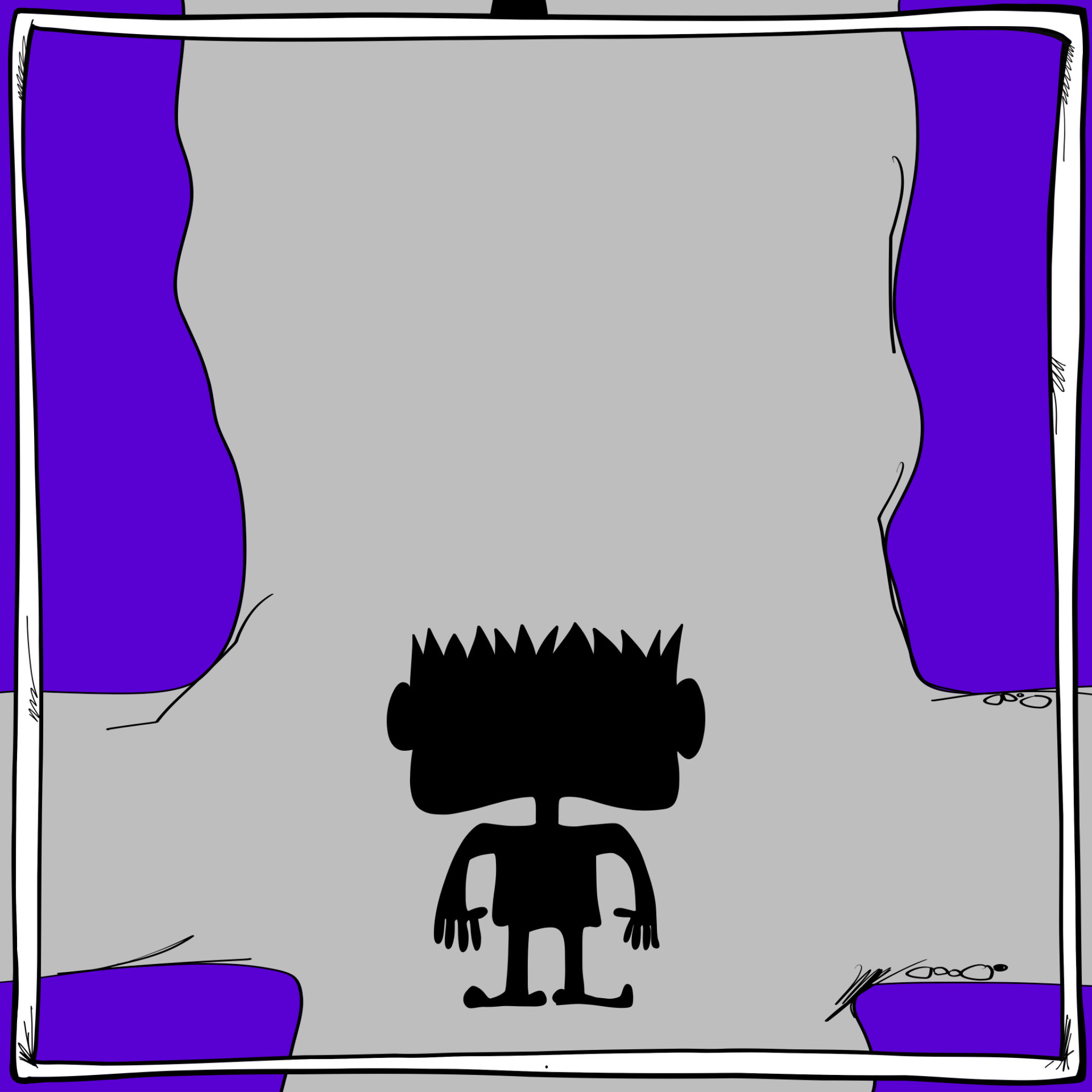 Spiked ball, authored Carny Island artwork