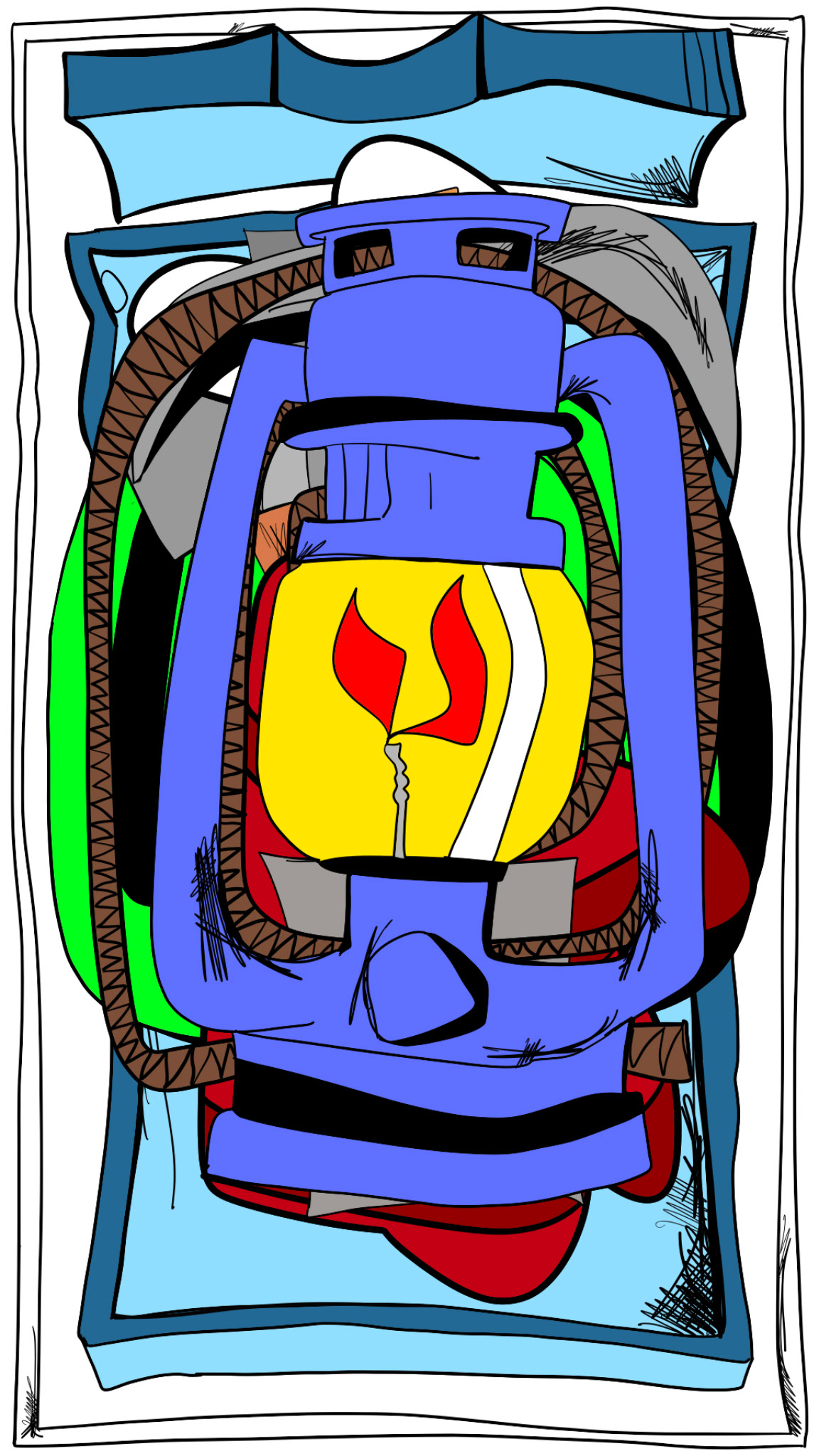 Stage 1 tools conflict, authored Carny Island artwork