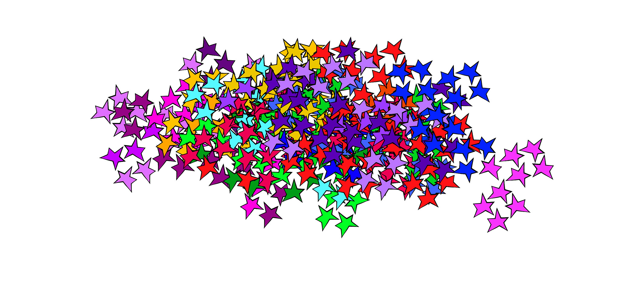 Stars, authored Carny Island artwork