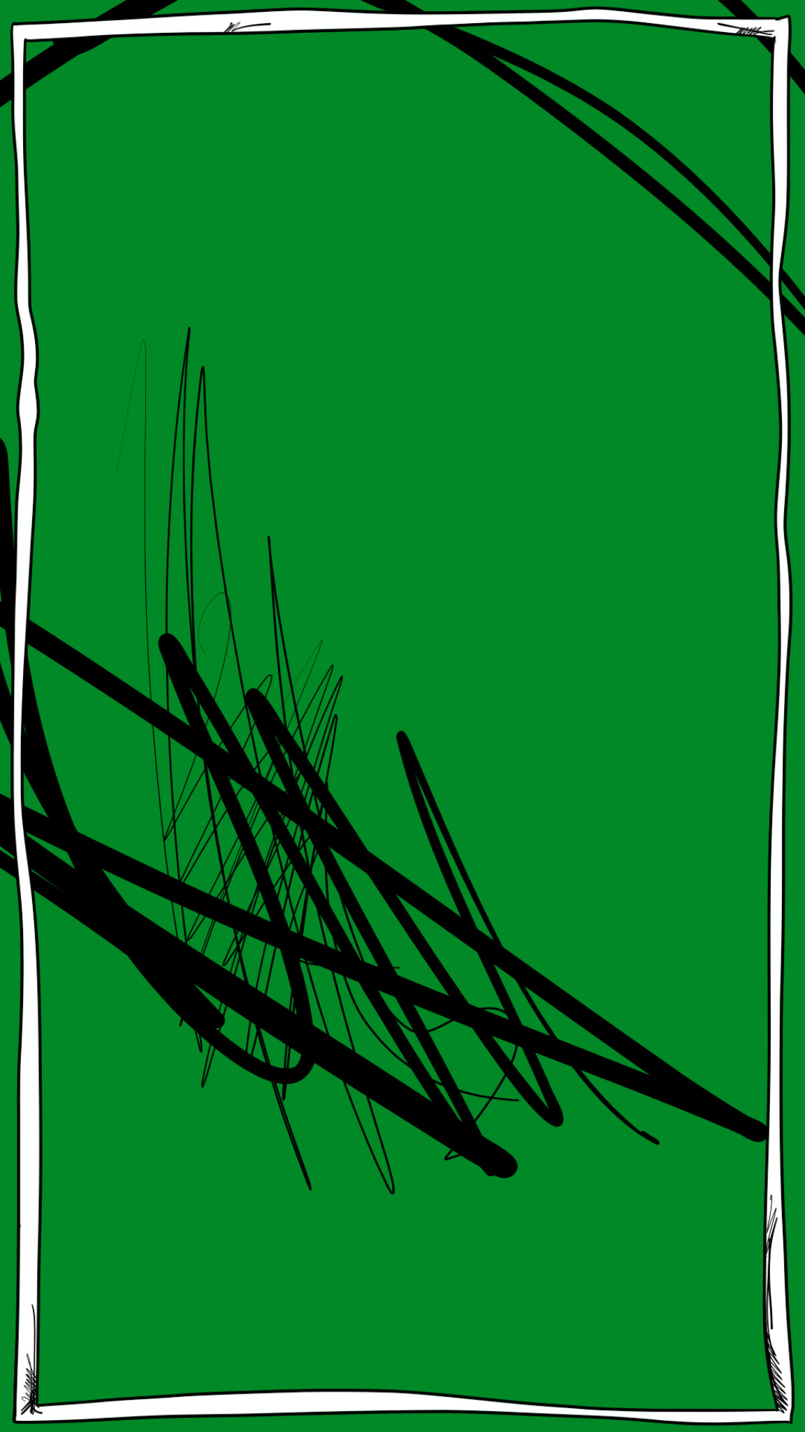 Stuck in throat, authored Carny Island artwork