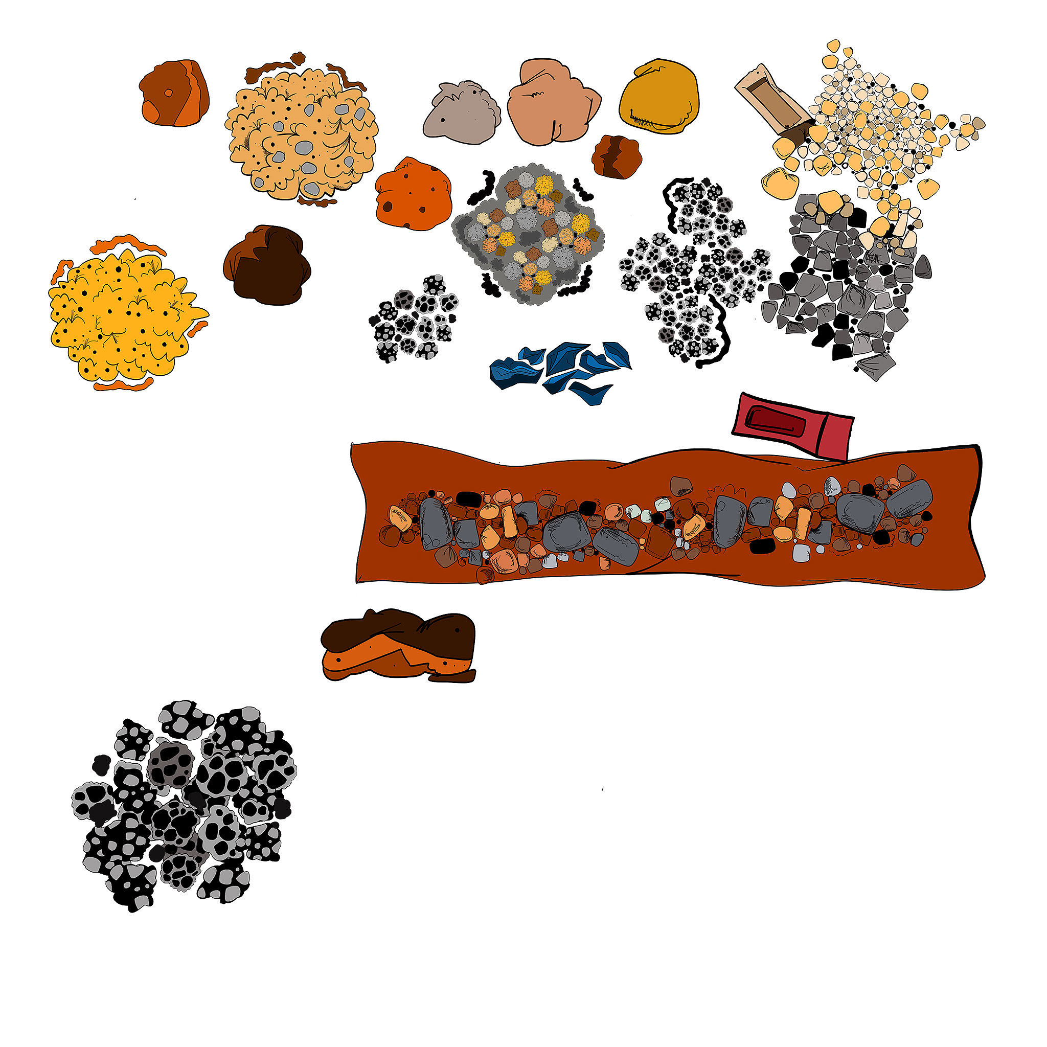 Substrate, authored Carny Island artwork