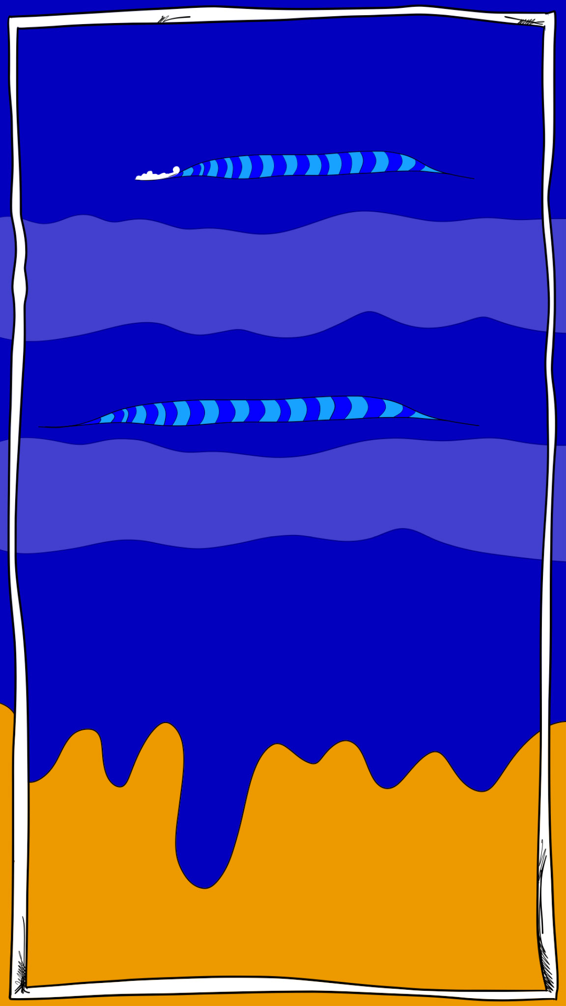 Surf, authored Carny Island artwork