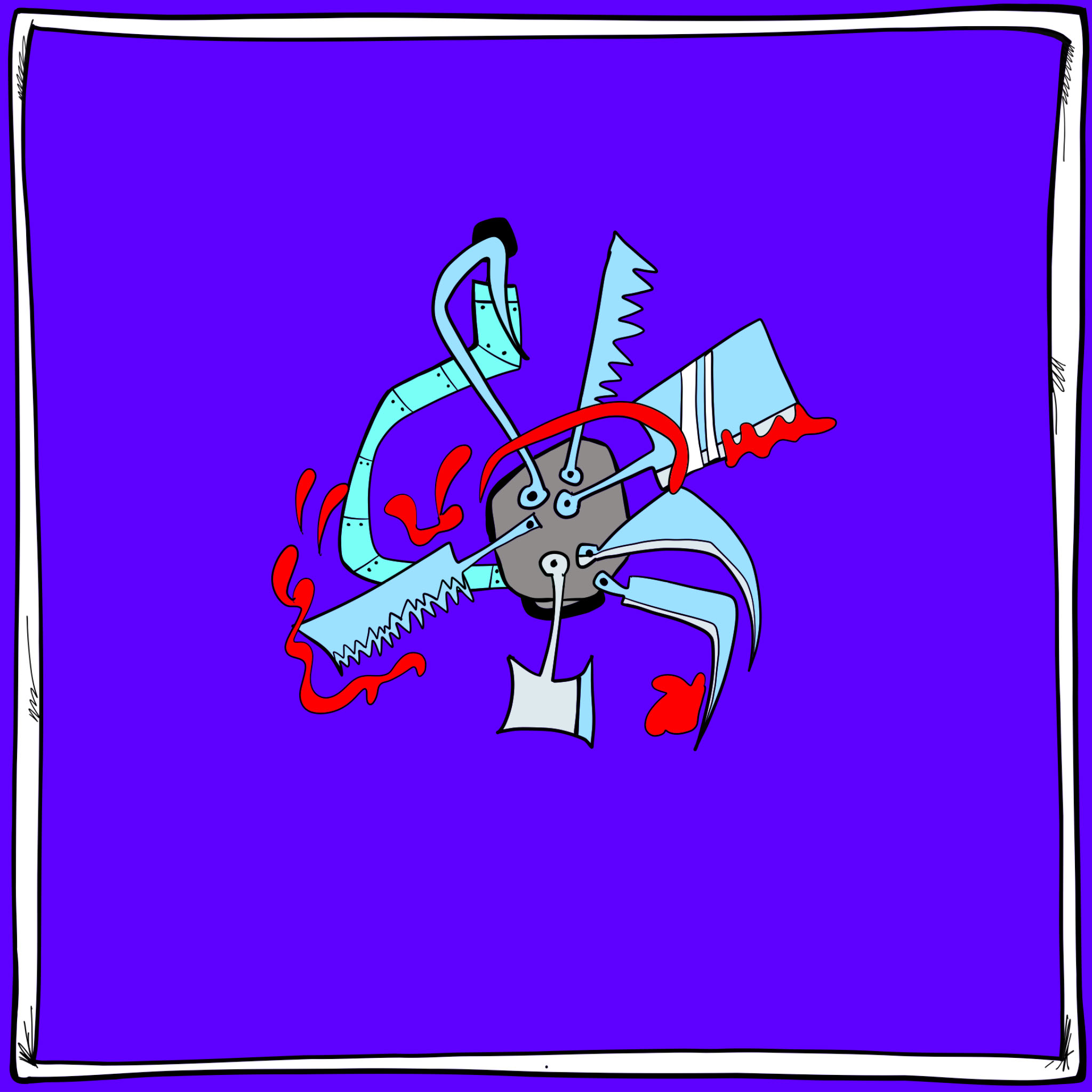 Surgical robot, authored Carny Island artwork