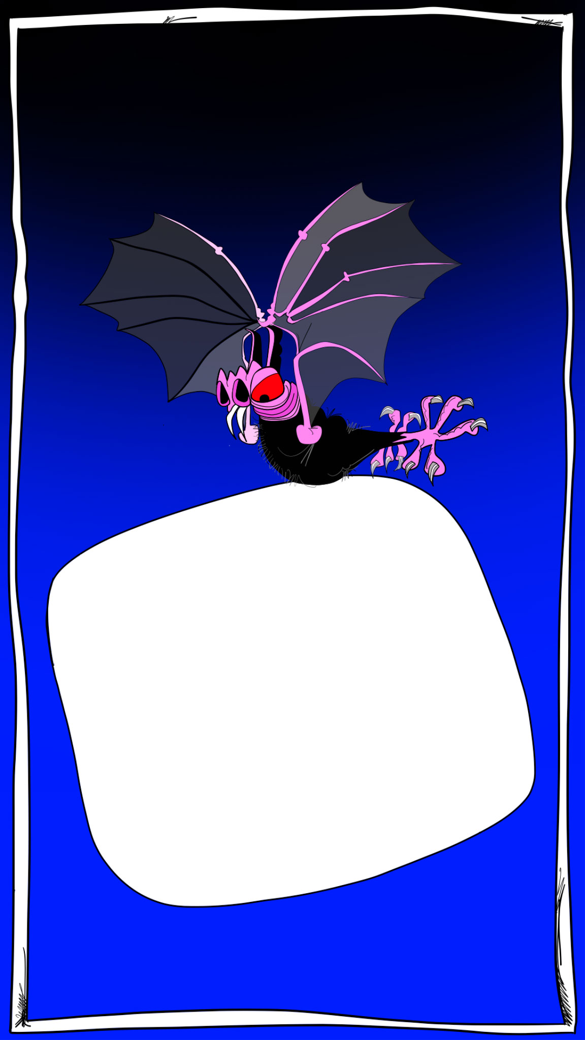 The BAT Bomber, authored Carny Island artwork