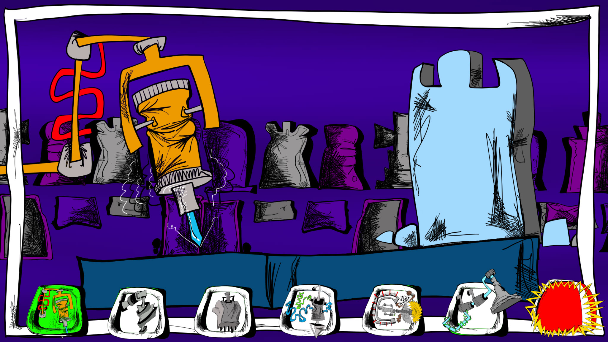 The BackO, authored Carny Island artwork