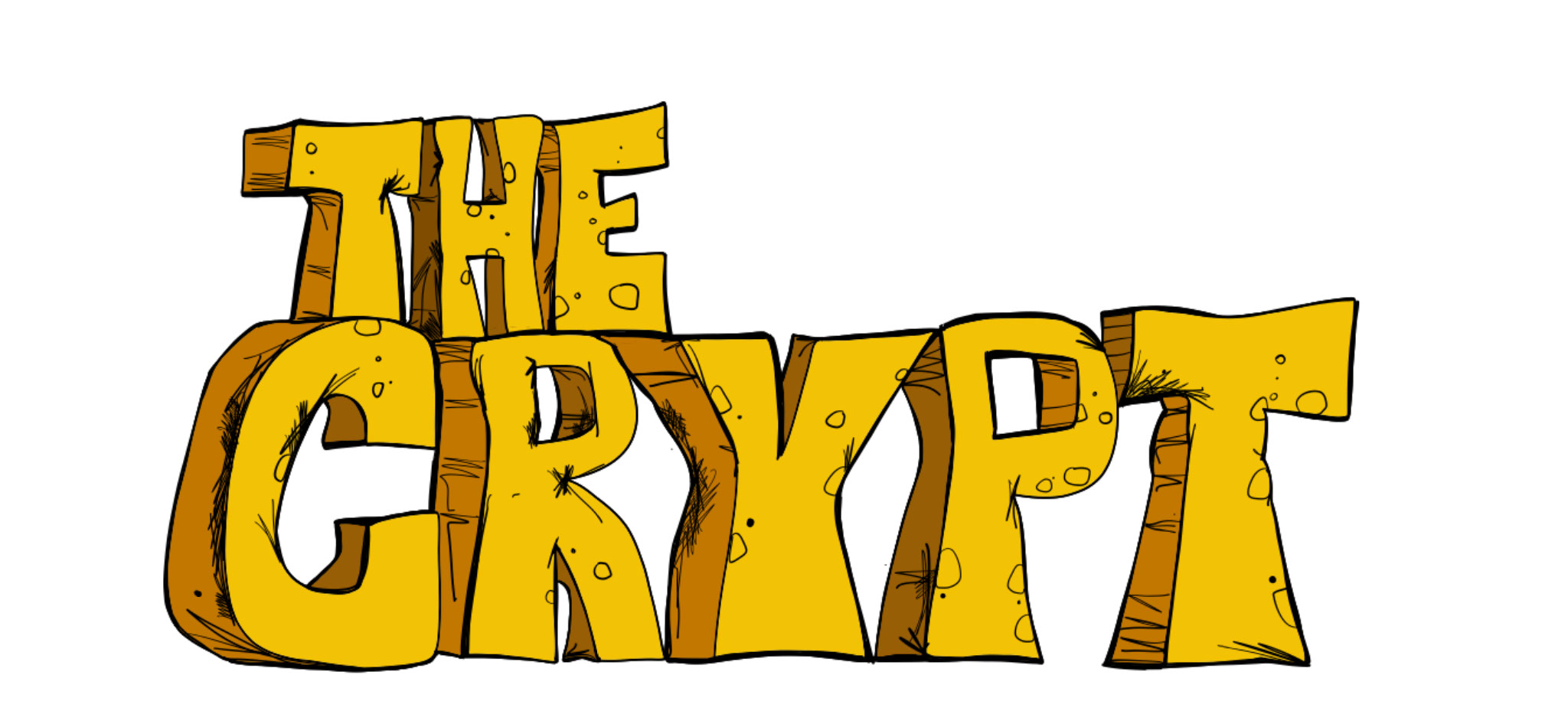 The Crypt logo, authored Carny Island artwork