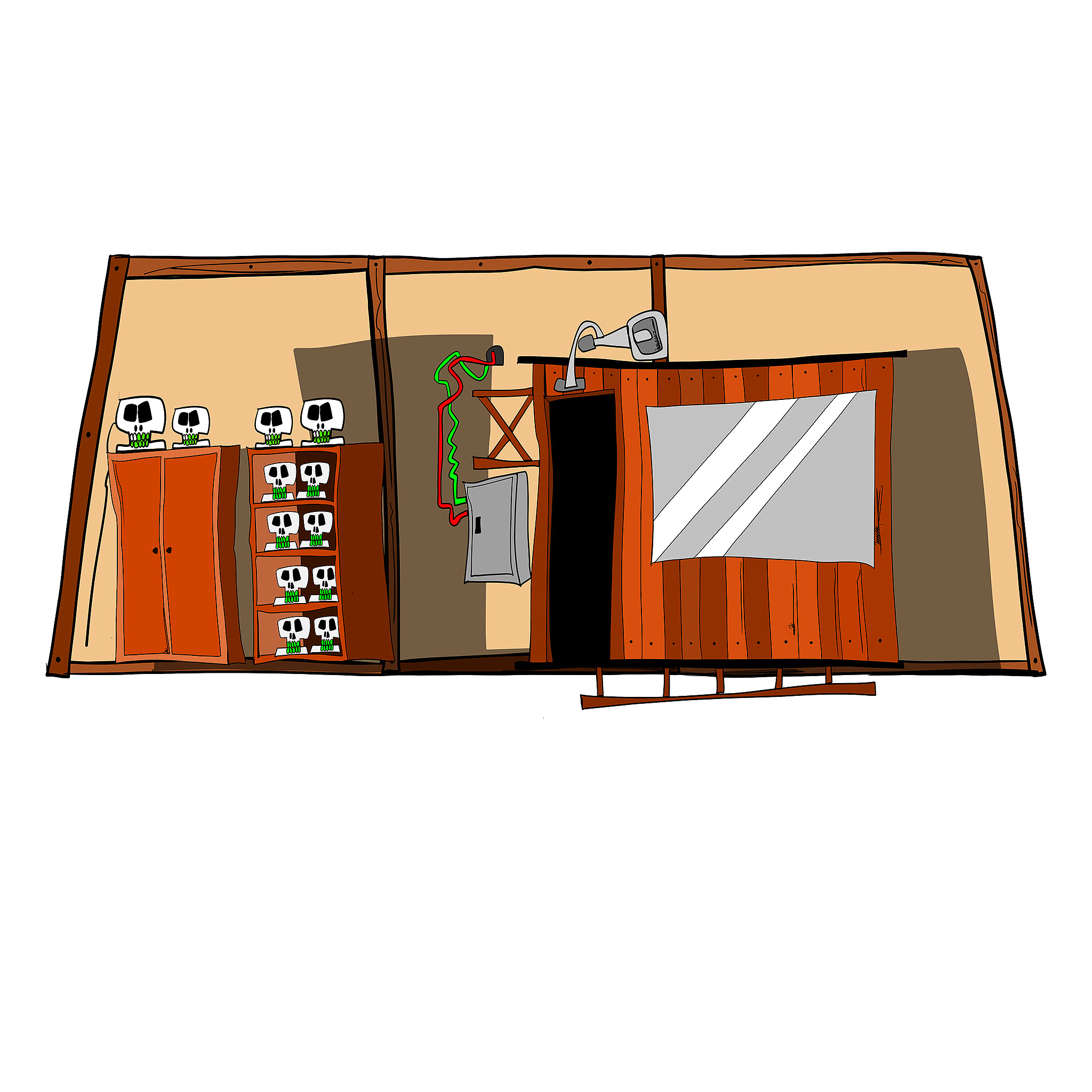 The Hump. 3D skin Updated, authored Carny Island artwork