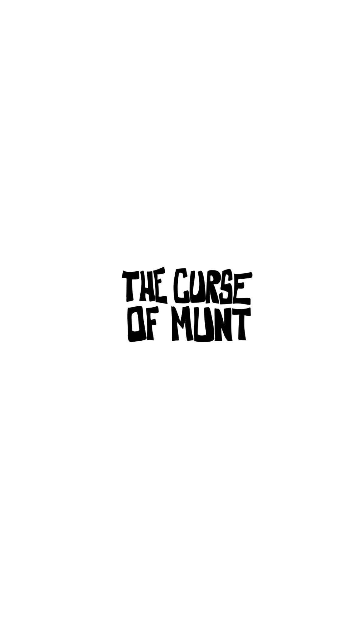 The curse of munt, authored Carny Island artwork