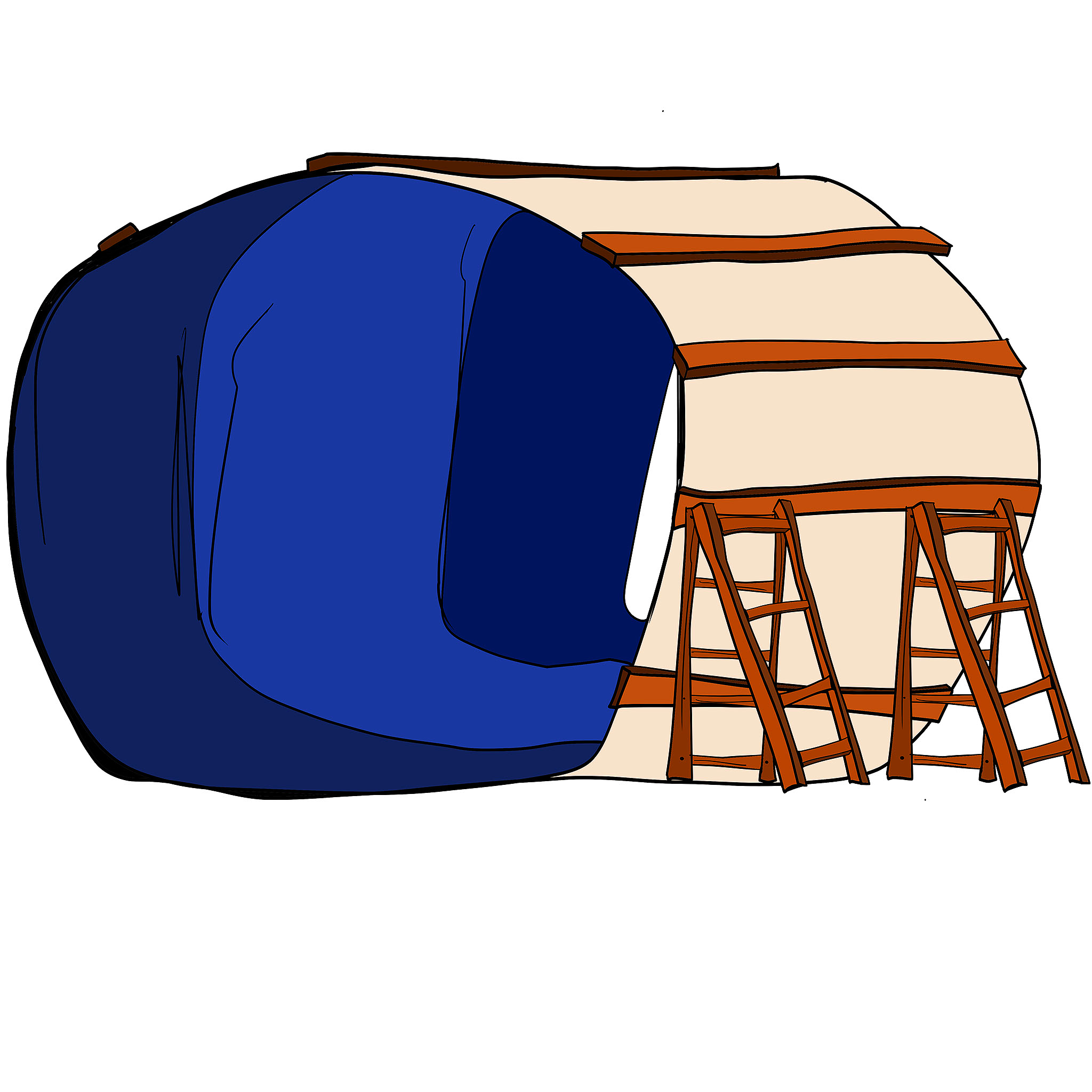 Tunnel to hells gate, authored Carny Island artwork