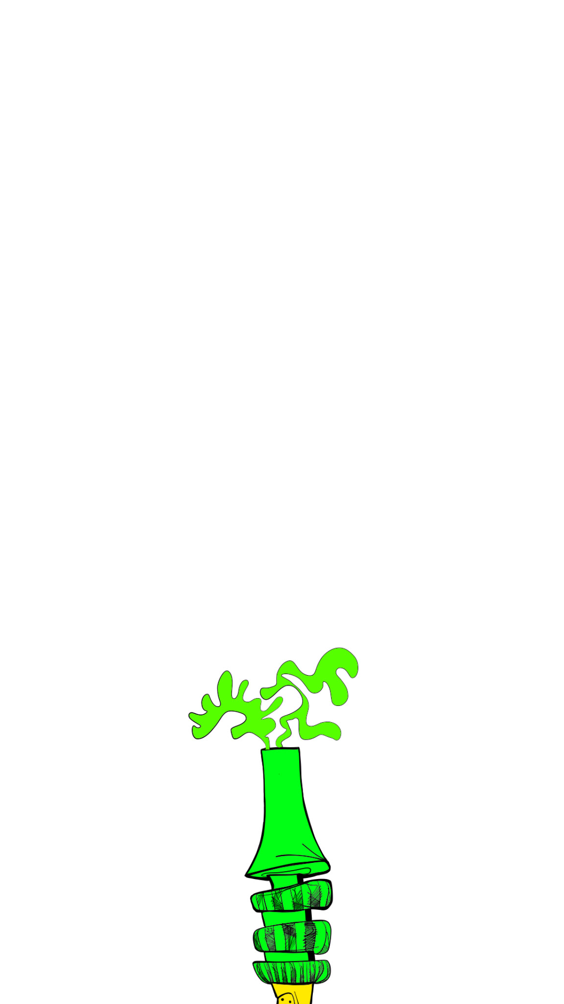 Urinator settings, authored Carny Island artwork