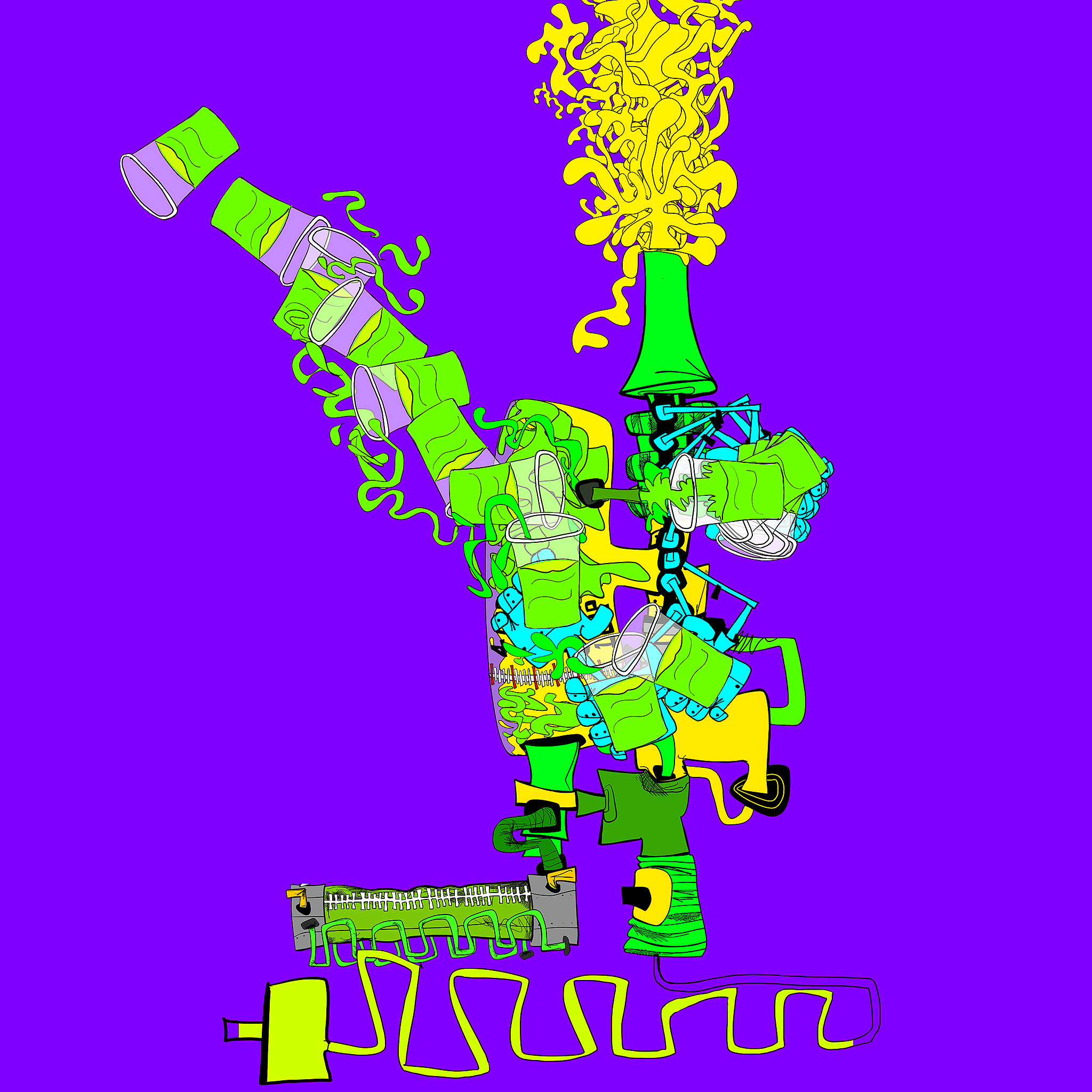 Urinator._Front._Side copy, authored Carny Island artwork