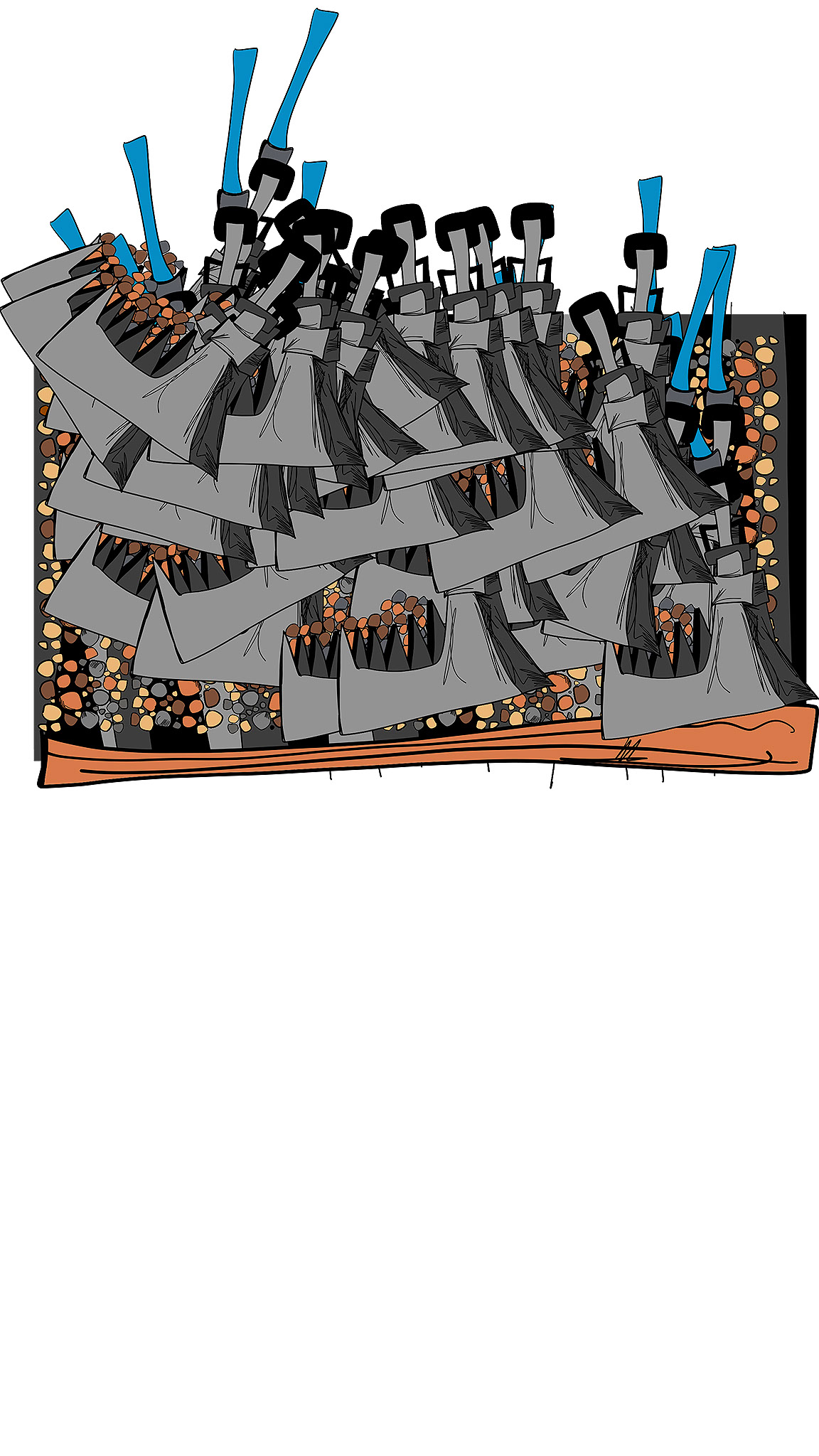 Using the back how. Digging, authored Carny Island artwork