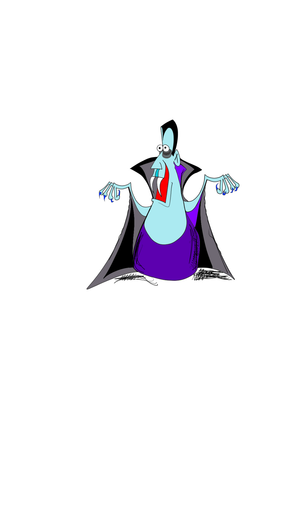 Vampire instructor, authored Carny Island artwork