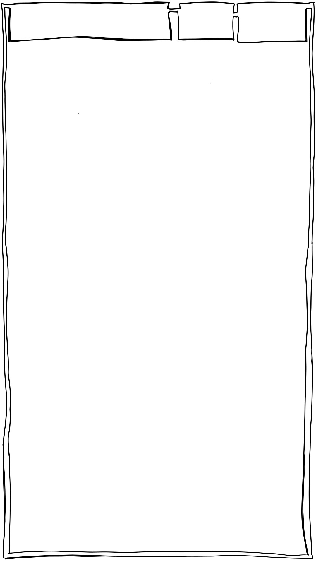 Vertical UI, authored Carny Island artwork