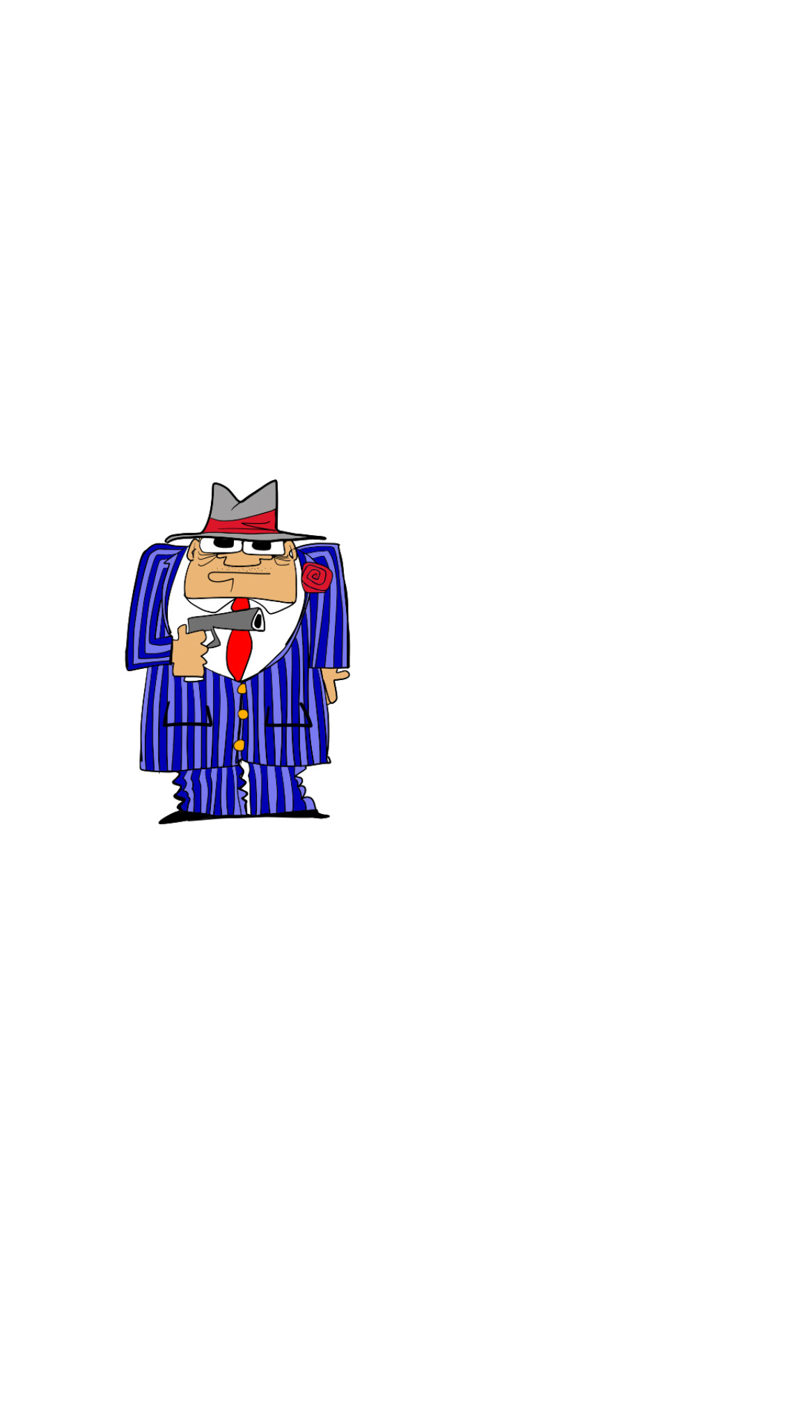 Vinnie, authored Carny Island artwork
