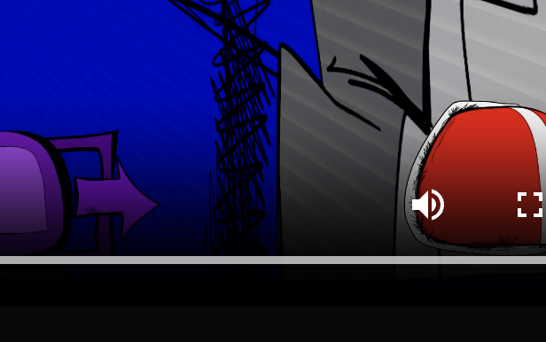 The MOVE control is absent beside the red action button in this earlier film. It existed as a separate HTML control, which the canvas-only export omitted. The export must composite it explicitly.